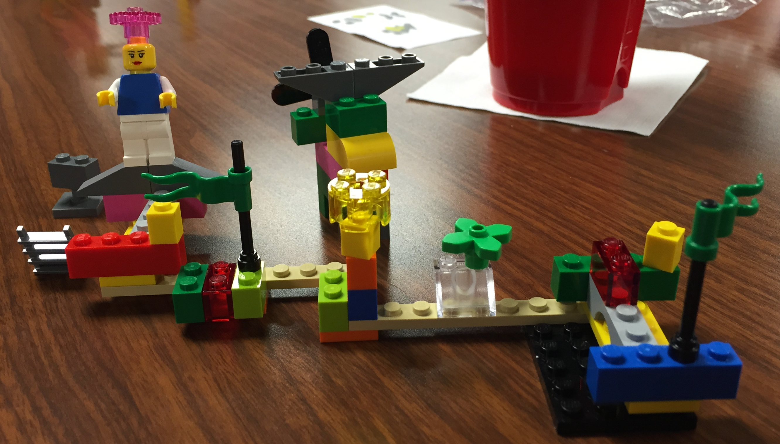 A LEGO model representing a nightmare project