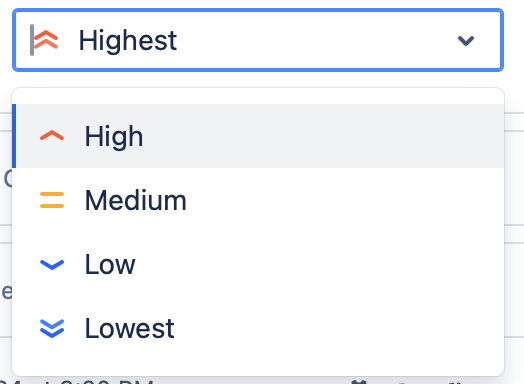 Jira Priorities